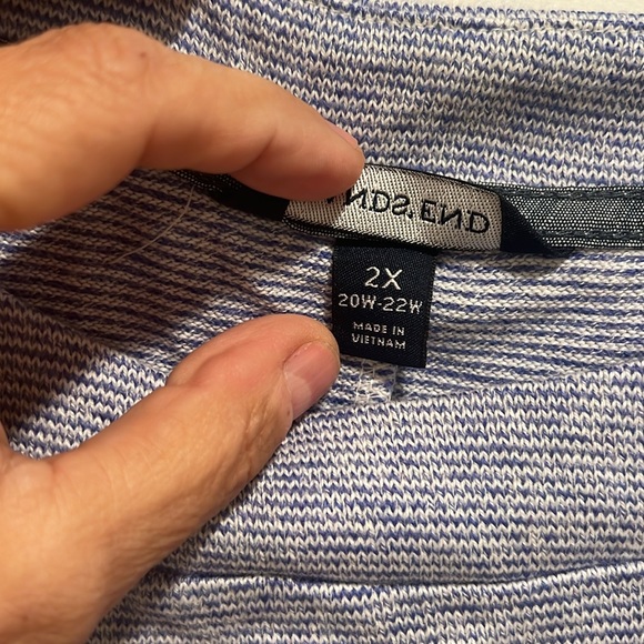 Lands’ End Boatneck Top - Picture 3 of 6